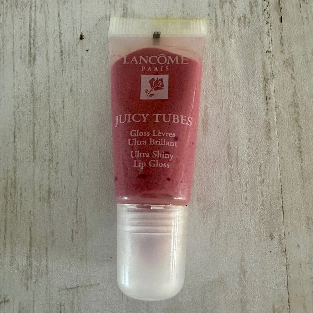 Lancome Tickled Pink Juicy Tubes Smoothie Lip Gloss Duo 0.28oz Ultra Shiny 2pk